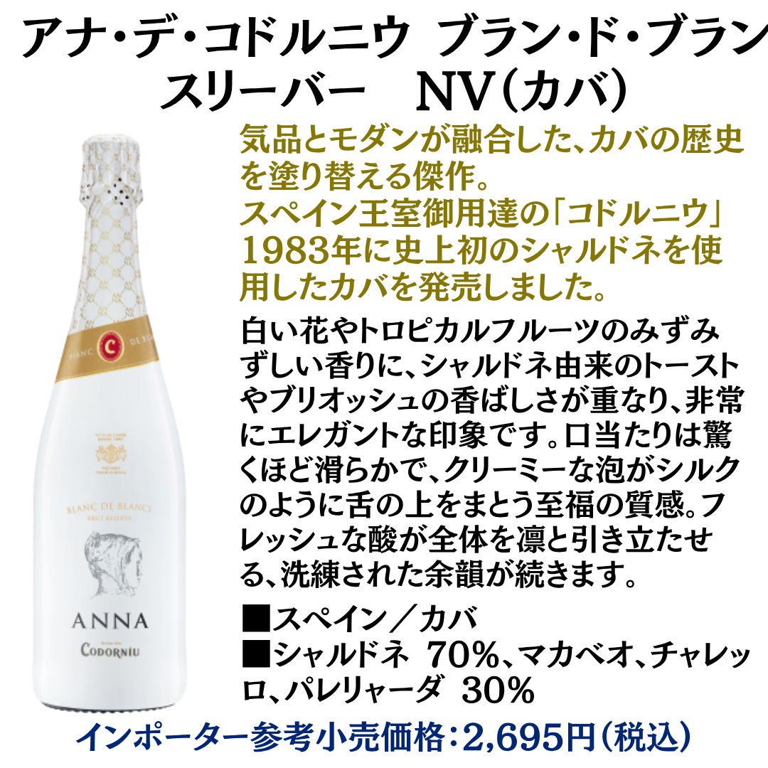 シャンパーニュ 入り！本格スパークリング5本セット | wine&～くらし
